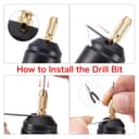 Mini electric drill for miniature hand drill