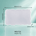 Shown, 14'' tray mold