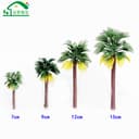 Shown, single palm tree