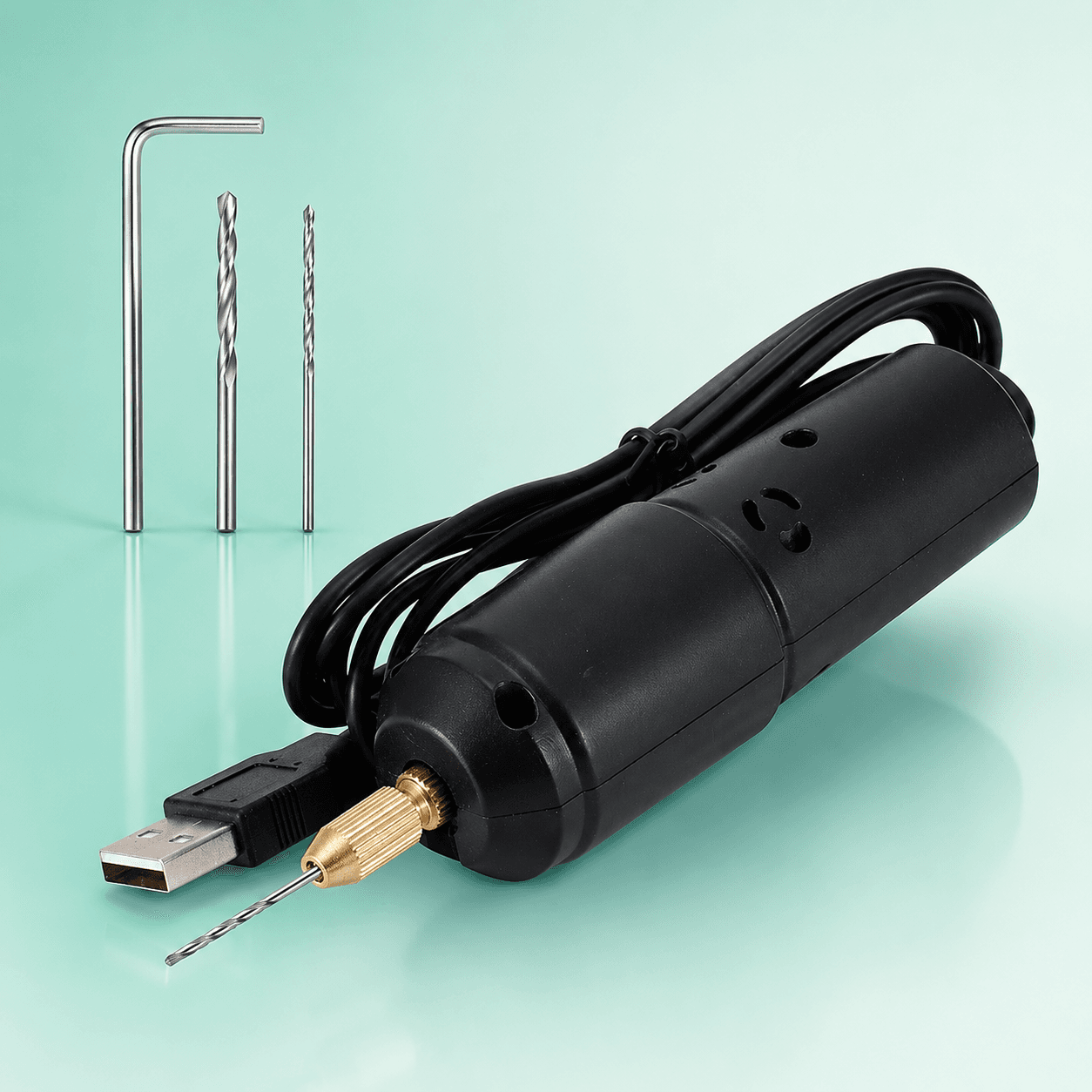 Mini electric drill for miniature hand drill