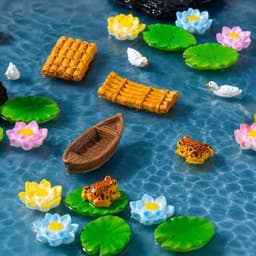 Poddo Boat miniature resin boat DIY