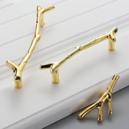 Tray handle branch style modern drawer, cabinet door handle