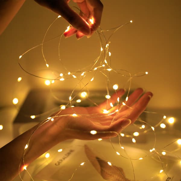 String lights Led copper string lights